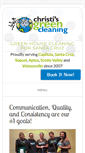 Mobile Screenshot of christisgreencleaning.com
